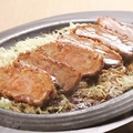 料理メニュー写真&nbsp;鉄板ヒレとんかつ