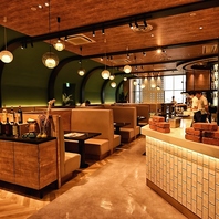 ゆったり105席のご用意◎