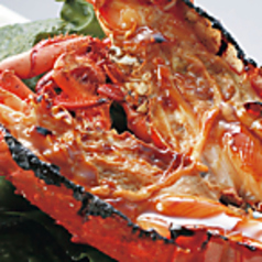 伊勢海老の鬼殻焼き