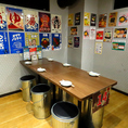 店内一画に設けられた洋風な空間。お祝いごとや、各種お食事利用などに最適！