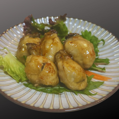 牡蠣のバター醤油焼き