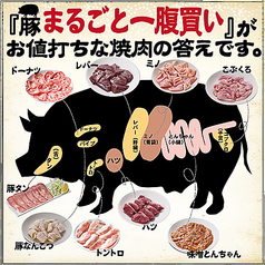 名古屋名物!焼肉 味噌とんちゃん屋 黒川ホルモンの写真