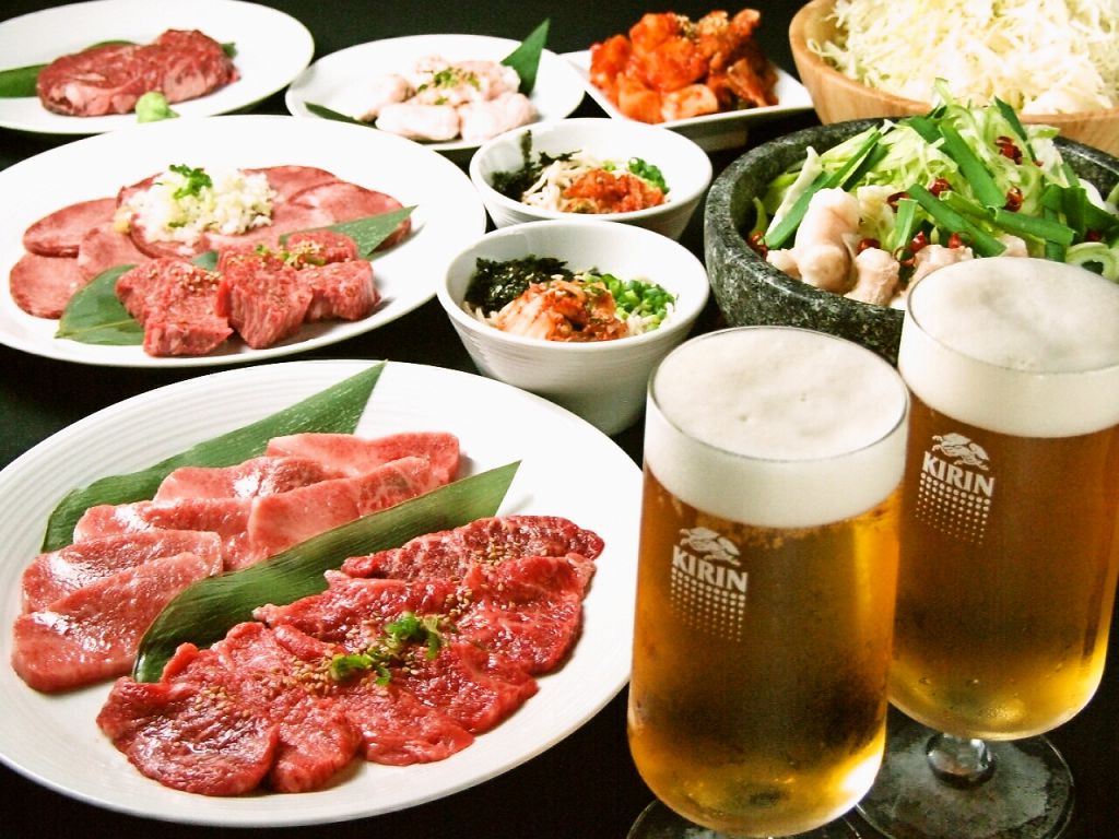 一押し!!和牛がリーズナブル価格で登場!!【極上和牛コース】が3500円でお楽しみ頂けます♪