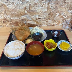 アジフライ定食