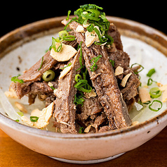 牛タンのガーリックポン酢