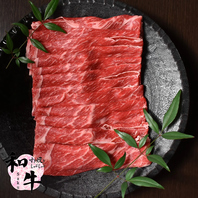 圧巻の逸品。黒毛和牛の上質な部分のみをご提供します。