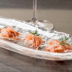 生桜エビのカルパッチョ