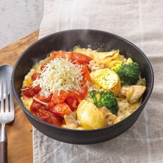 トマトとポテトのハーフ＆ハーフ