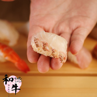 毎日市場で仕入れる。自慢の鮮度抜群握り寿司で舌鼓を。
