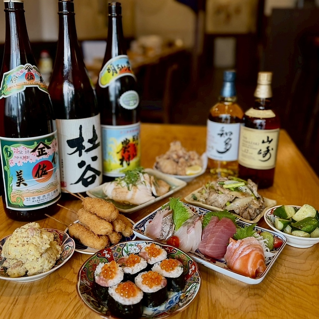 大・小宴会に対応しています！貸切もお気軽にご相談下さい！飲み放題付きの宴会コースも充実◎