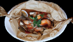 白身魚のカルトッチョ