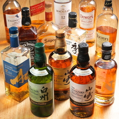 お肉にピッタリの豊富な種類のお酒