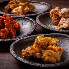 チキン　ヤンニョム/ハニーマスタード/スノーチーズ/塩ガーリック