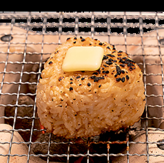 バター醤油の焼きおにぎり