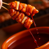 焼鳥の命！たか鳥秘伝のたれ！！