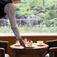 お好きなケーキとドリンクをご一緒に