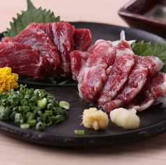 馬刺し2種盛り