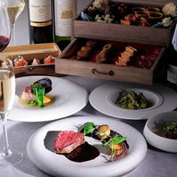 6800円～のフレンチフルコース