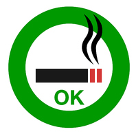 紙タバコもOK◎全席喫煙可能！