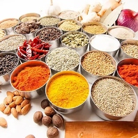 スパイスにこだわる本格インド料理