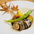 料理メニュー写真&nbsp;秋刀魚のコンフィ　秋野菜の素揚げ