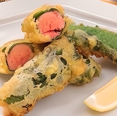たらこの磯辺揚げ