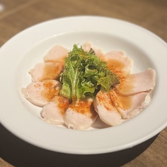 自家製鶏ハムのカルパッチョ