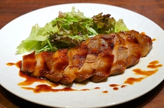 厚切り豚ロースの生姜焼き