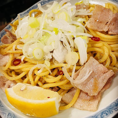 ねぎ塩焼きそば