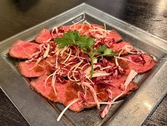 黒毛和牛のローストビーフ