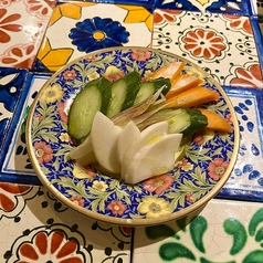 自家製のぬか漬け