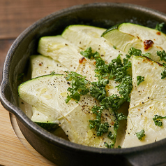 ズッキーニのゴルゴンゾーラチーズ焼き