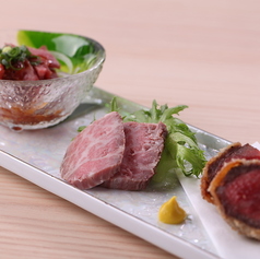 レア肉３種盛り合わせ