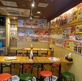 55席の広めのキャパで入りやすい！総席数は 55席 と大衆酒場としてはしっかりした収容力があり、グループでも入りやすいのが強みです！