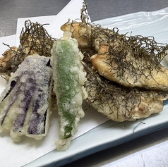 ひらめ磯辺揚げ