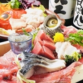 料理メニュー写真&nbsp;ほりかわ名物♪【地魚刺し身盛りあわせ】53年の目利き力で選んだ旨い魚で作ってます！まずはコレ☆
