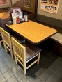壁側はソファ席♪リラックスして楽しいお食事の時間をどうぞ♪