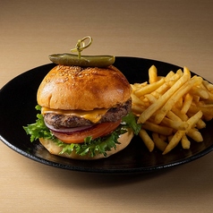 チェダーチーズバーガー