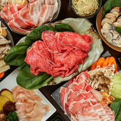 豚しゃぶ英 京都離れのコース写真