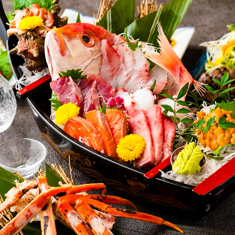肉寿司&海鮮が大人気の【かんぱい屋】店内は個室完備◎最大120名様の大宴会が可能！