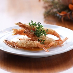 エビのカダイフ揚げ(チリソースorクリームチーズ)