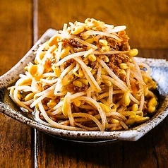 やや辛い肉味噌もやし