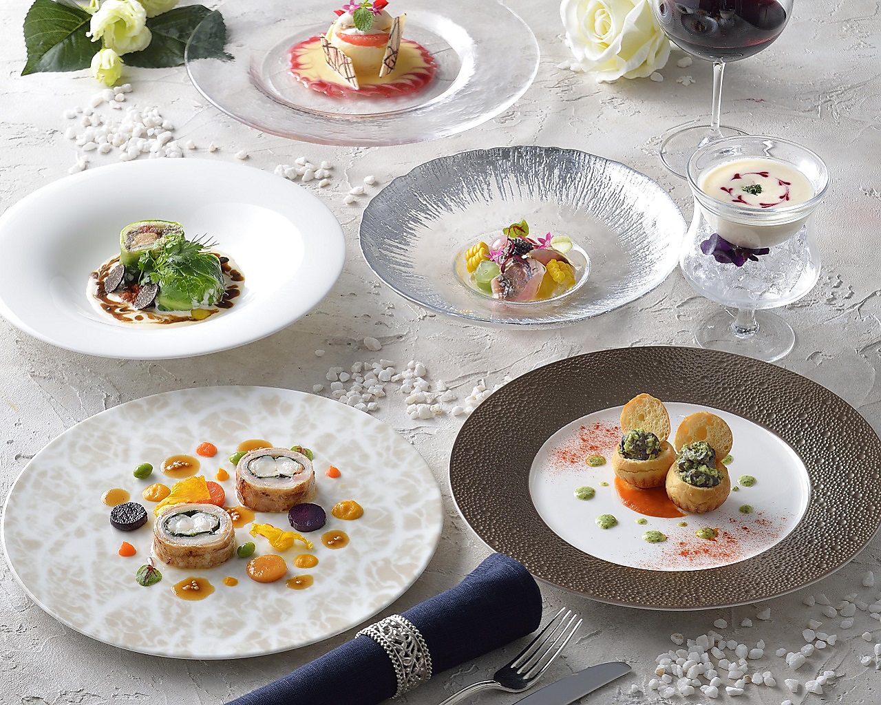 『アンシャンテ』のフランス料理