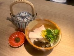 〆の鶏茶漬け