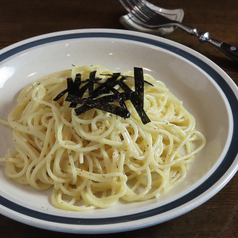 【小腹が空いたら♪】明太子バターのスパゲッティ