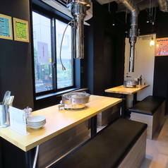 テーブル席です。