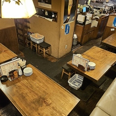 テーブル席です！大人数も対応可能です♪