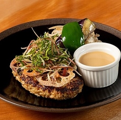 胡麻ゆずポン酢ハンバーグ