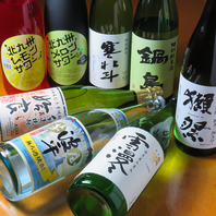 全国の銘酒や福岡限定の希少な芋焼酎「芋屋浪平」を堪能