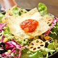 料理メニュー写真&nbsp;野菜がメインのキングタコライス ※+50円(税込)で辛口もできます。